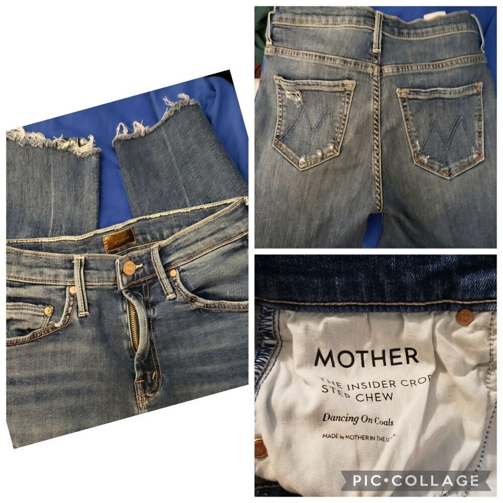 MOTHER The Insider Crop Step Chew Dancing on Coals 25